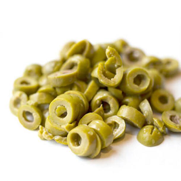 green olives toppings